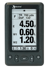Kestrel HUD 5 Series heads up display for ballistic meters with remote